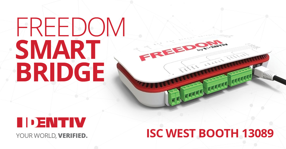 Identiv Freedom Smart Bridge Ad ISC West
